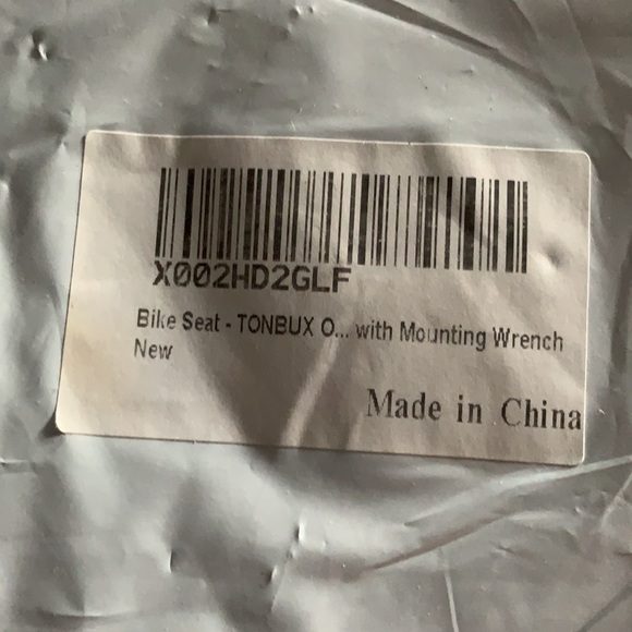 Bike seat new never been used - Picture 4 of 4